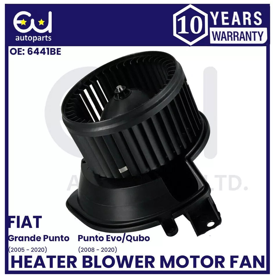 FOR FIAT FIORINO GRANDE PUNTO EVO QUBO VAN CORSA 12-2018 HEATER BLOWER MOTOR FAN