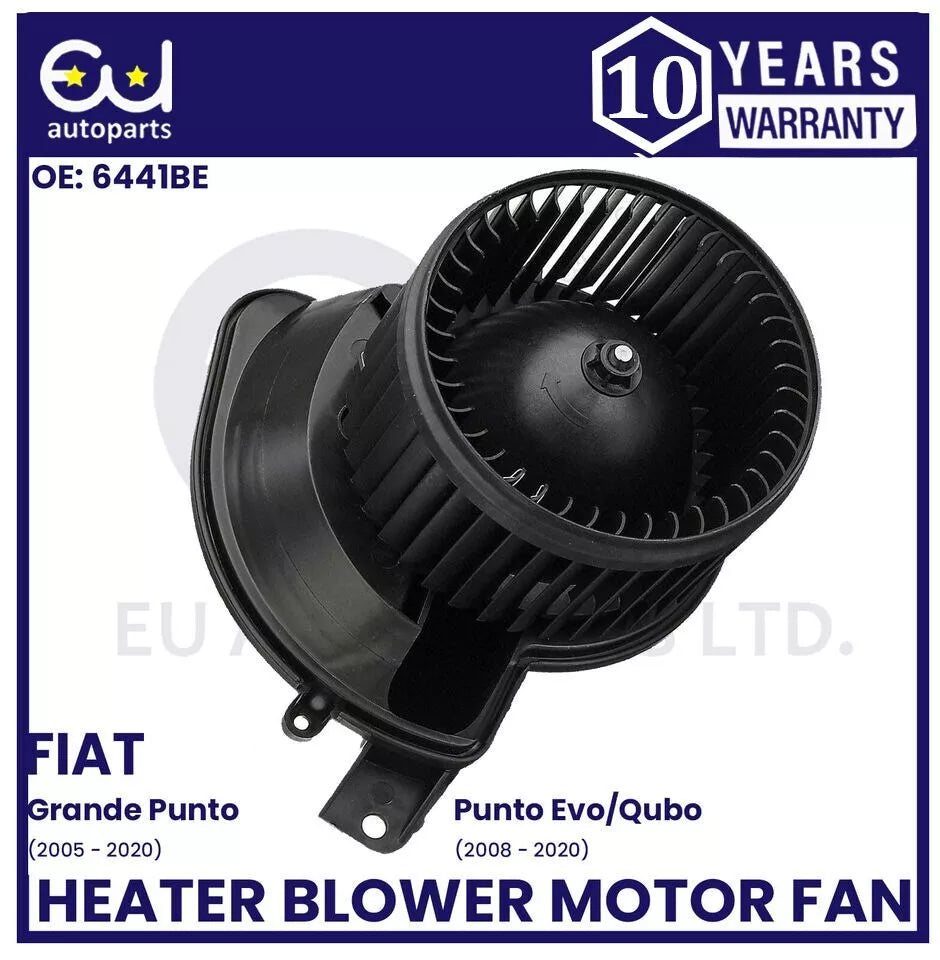 FOR FIAT FIORINO GRANDE PUNTO EVO QUBO VAN CORSA 12-2018 HEATER BLOWER MOTOR FAN