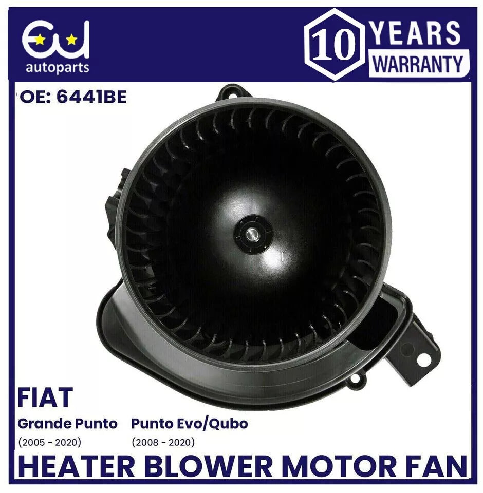 FOR FIAT FIORINO GRANDE PUNTO EVO QUBO VAN CORSA 12-2018 HEATER BLOWER MOTOR FAN