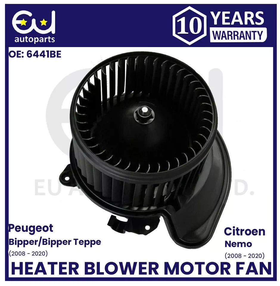 HEATER BLOWER MOTOR FAN FOR PEUGEOT BIPPER CITROEN NEMO 1.3 HDI, 1.4 HDI,1.4 NEW