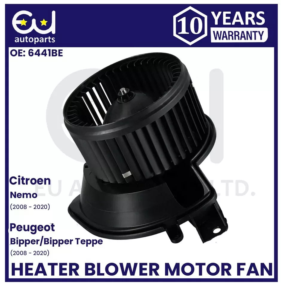 HEATER BLOWER MOTOR FAN FOR PEUGEOT BIPPER CITROEN NEMO 1.3 HDI, 1.4 HDI,1.4 NEW
