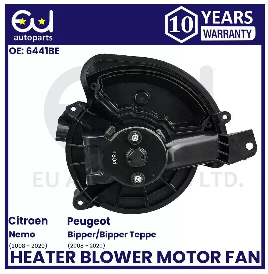 HEATER BLOWER MOTOR FAN FOR PEUGEOT BIPPER CITROEN NEMO 1.3 HDI, 1.4 HDI,1.4 NEW