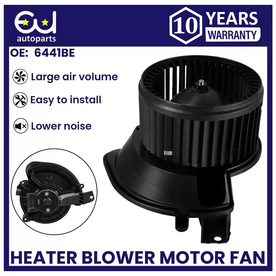 HEATER BLOWER MOTOR FAN FOR PEUGEOT BIPPER CITROEN NEMO 1.3 HDI, 1.4 HDI,1.4 NEW