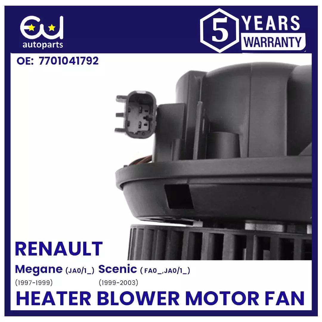 HEATER BLOWER MOTOR FAN WITH A/C FOR RENAULT MEGANE JA0 1 SCENIC MK1 1996-2003
