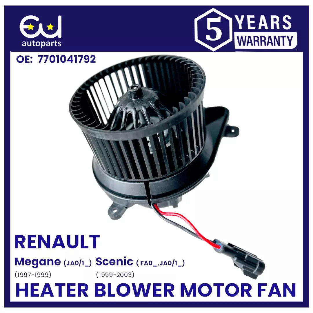 HEATER BLOWER MOTOR FAN WITH A/C FOR RENAULT MEGANE JA0 1 SCENIC MK1 1996-2003