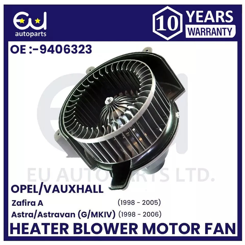 HEATER BLOWER MOTOR FAN FOR VAUXHALL OPEL ZAFIRA A T98 MK1 ASTRA G MK4 ASTRAVAN