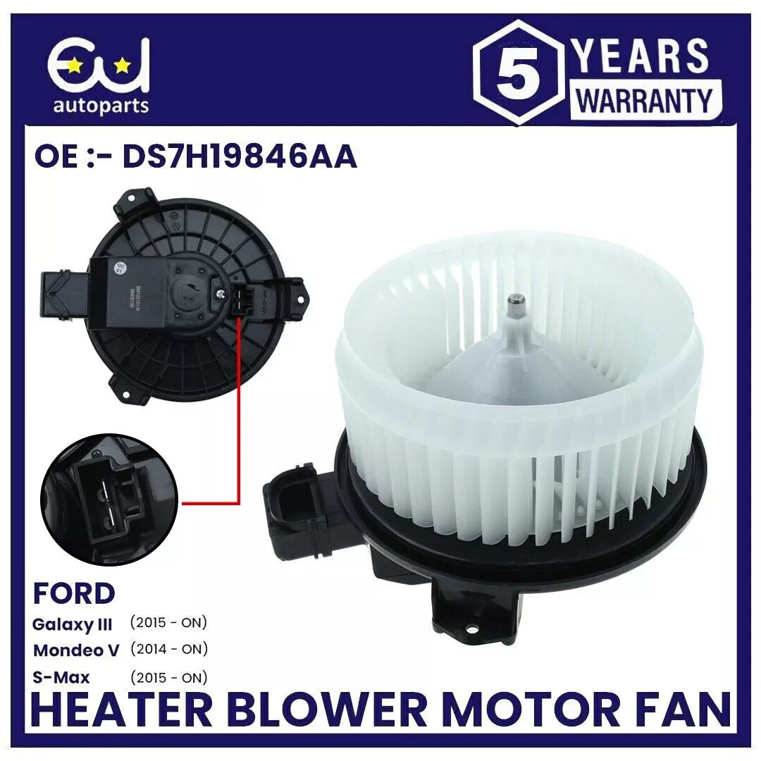 HEATER BLOWER MOTOR FAN FOR FORD GALAXY MK3 MONDEO MK5 S-MAX 2014-ON OEM QUALITY