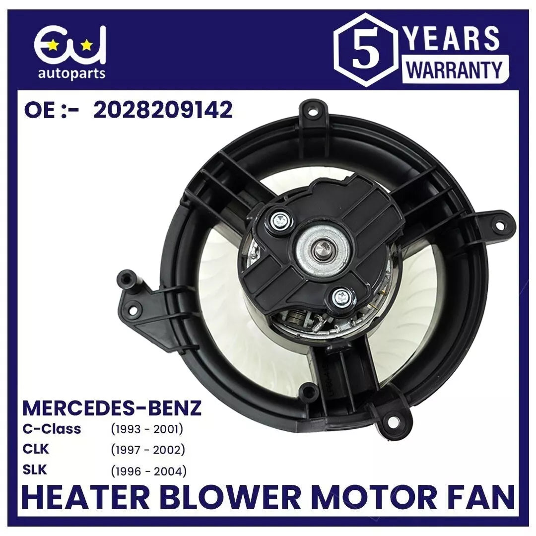 HEATER BLOWER MOTOR FAN FOR MERCEDES C-CLASS S202 W202 CLK C208 A208 SLK R170