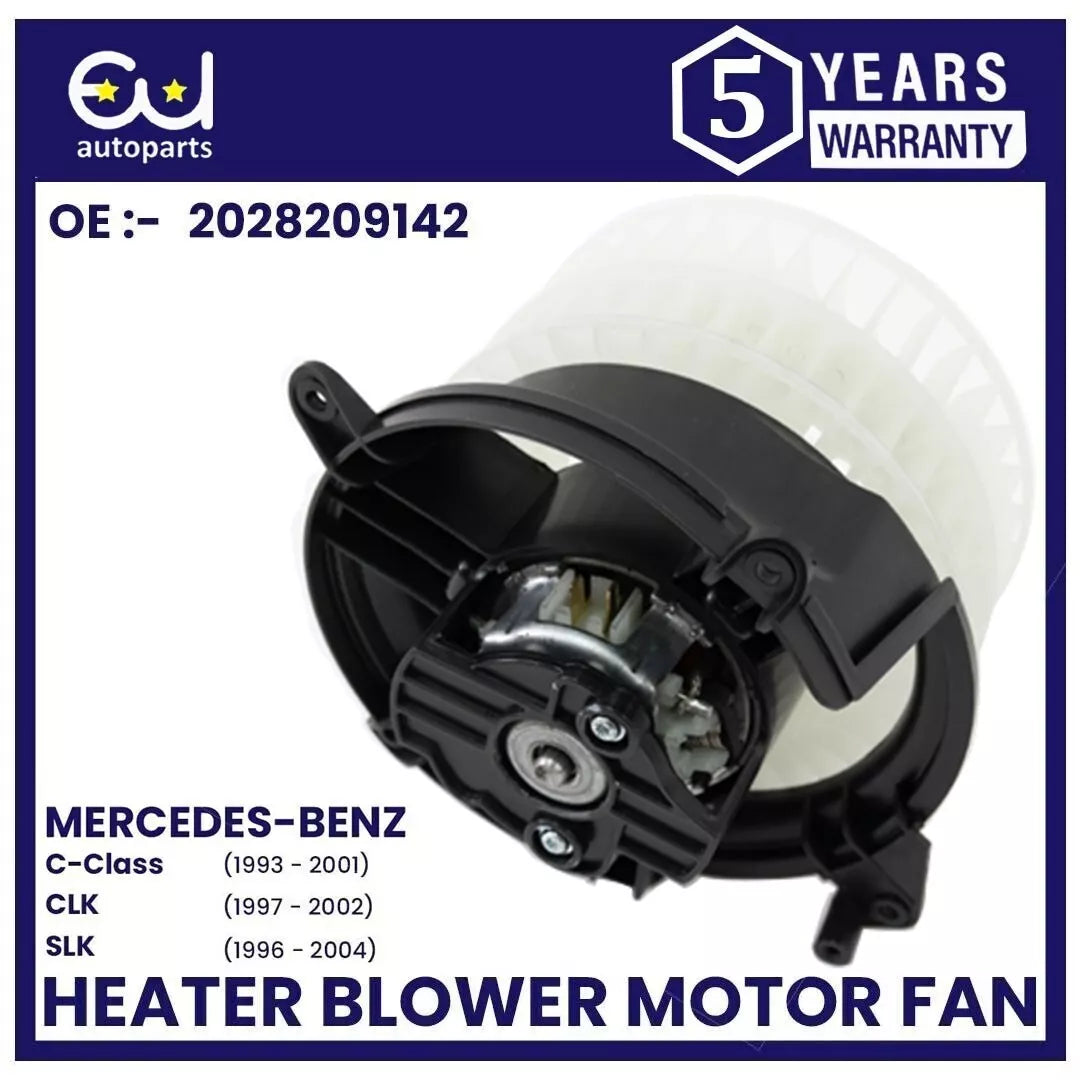 HEATER BLOWER MOTOR FAN FOR MERCEDES C-CLASS S202 W202 CLK C208 A208 SLK R170