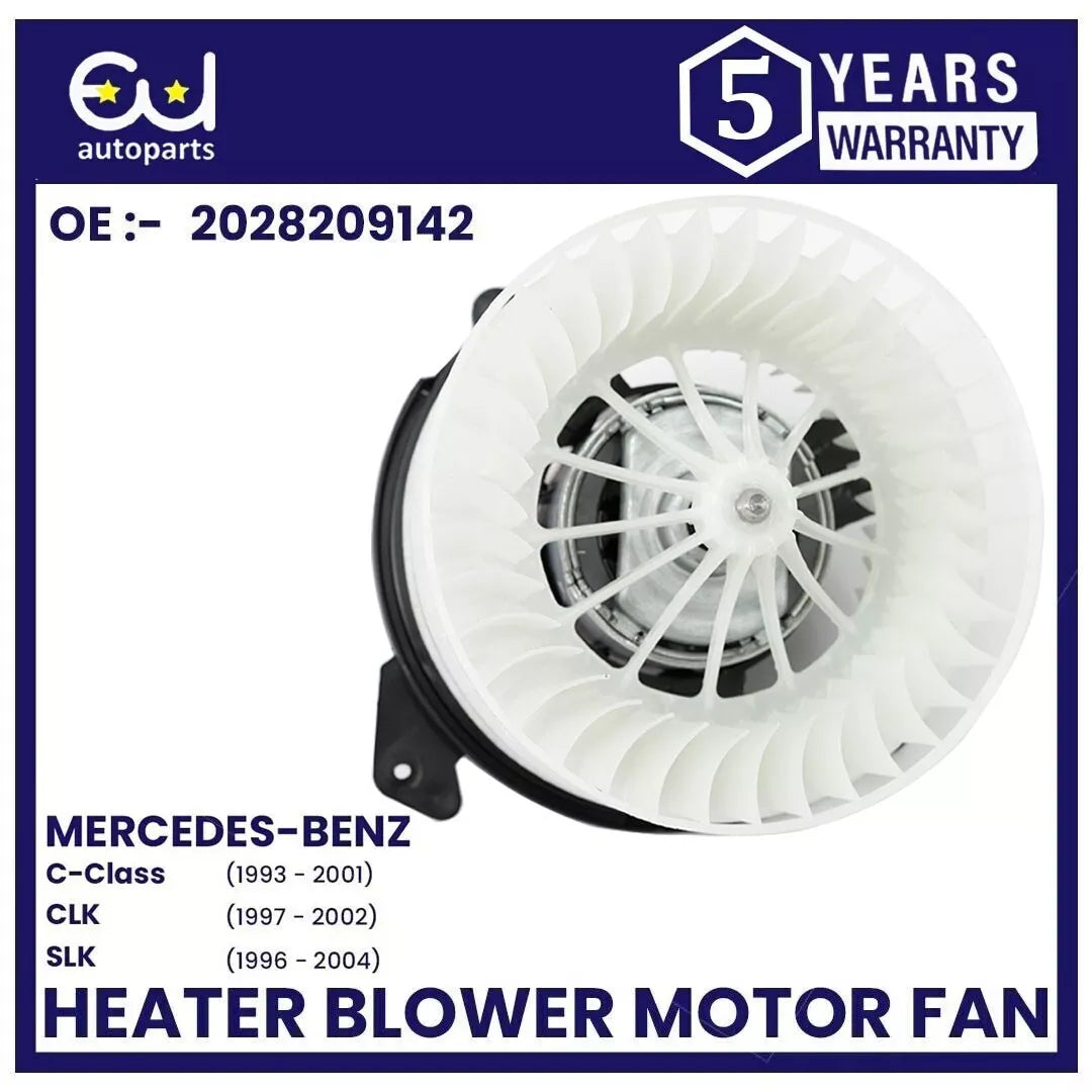 HEATER BLOWER MOTOR FAN FOR MERCEDES C-CLASS S202 W202 CLK C208 A208 SLK R170