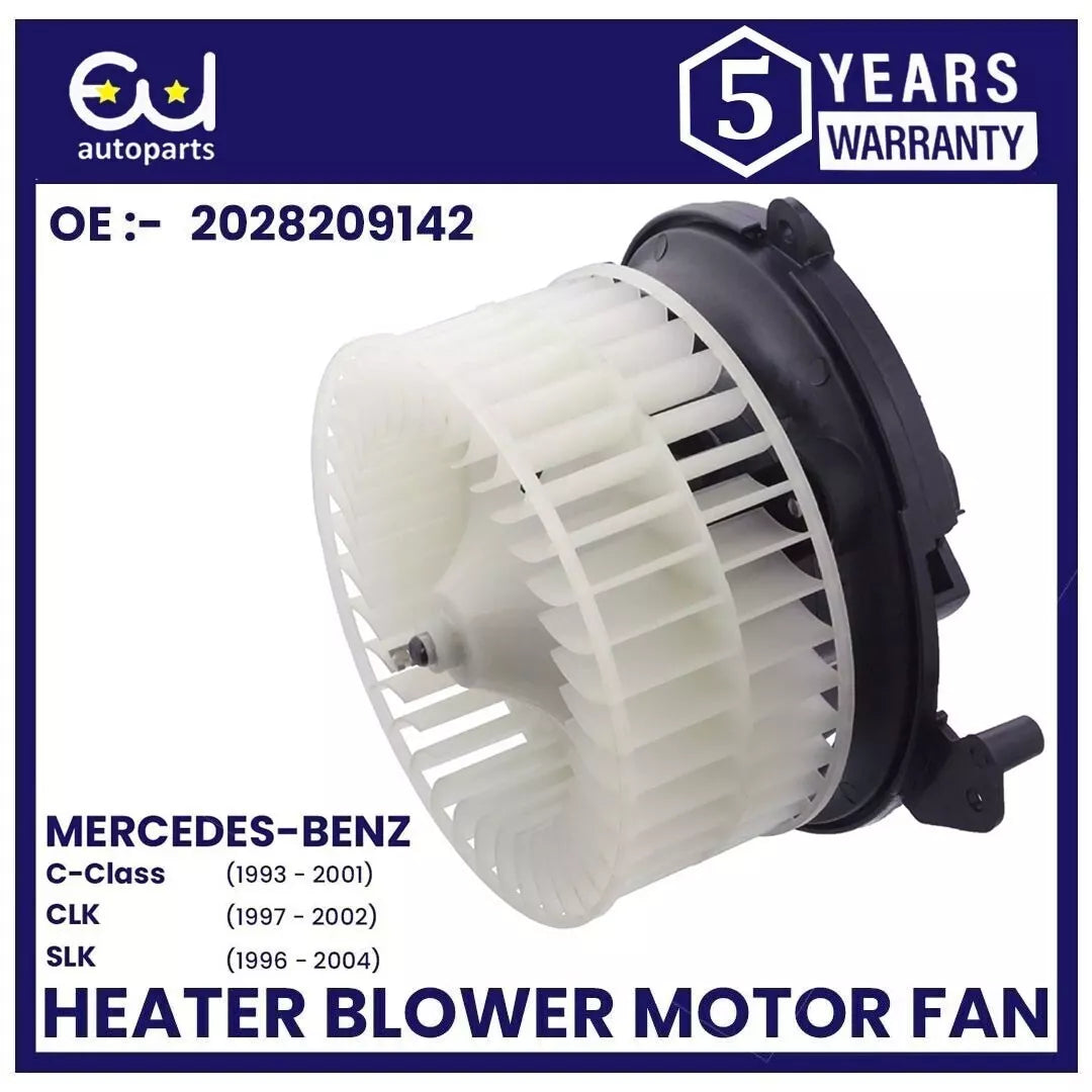 HEATER BLOWER MOTOR FAN FOR MERCEDES C-CLASS S202 W202 CLK C208 A208 SLK R170