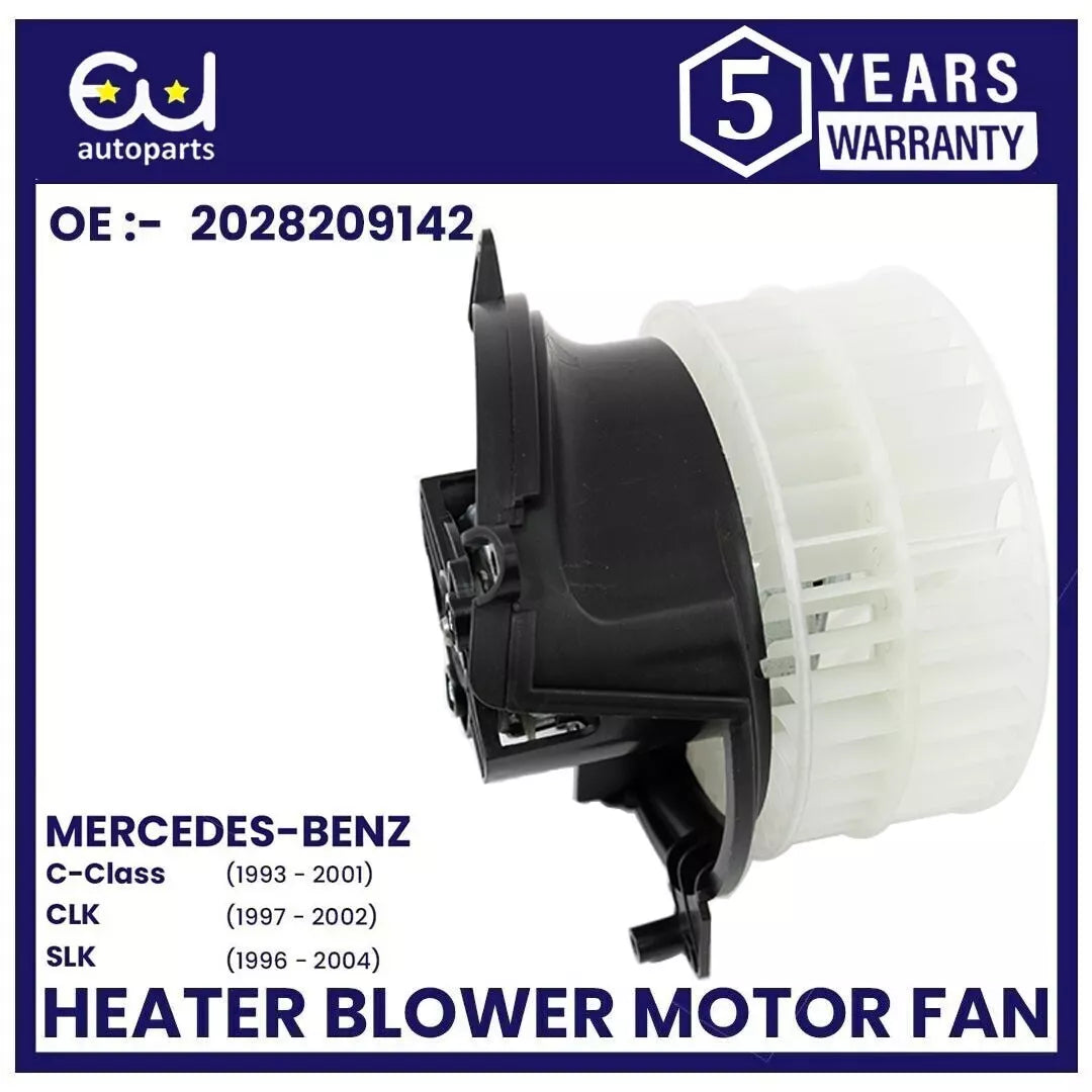 HEATER BLOWER MOTOR FAN FOR MERCEDES C-CLASS S202 W202 CLK C208 A208 SLK R170
