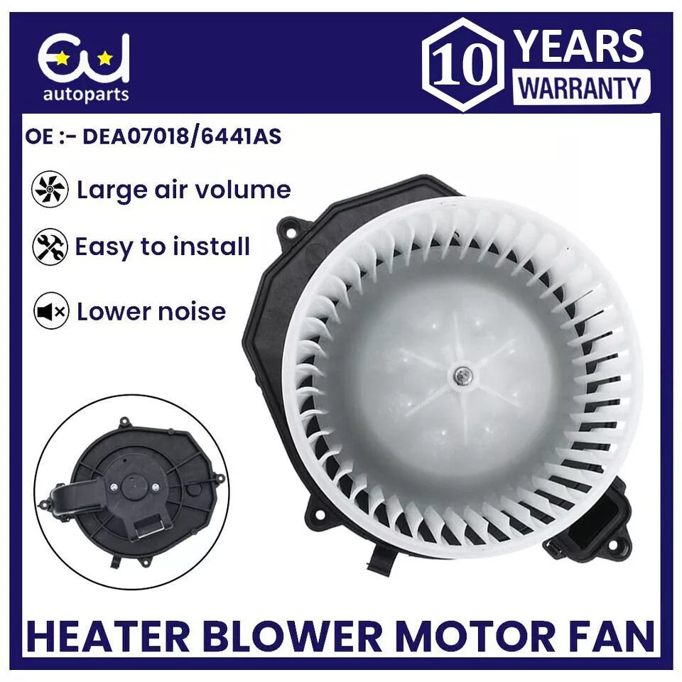 BLOWER MOTOR HEATER FAN FOR CITROEN BERLINGO B9 PEUGEOT PARTNER TAPEE 6441AS