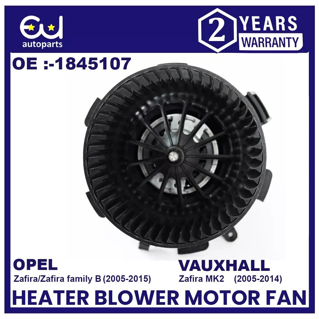 HEATER BLOWER MOTOR FAN FOR VAUXHALL OPEL ZAFIRA B / ZAFIRA FAMILY B A05 05-15