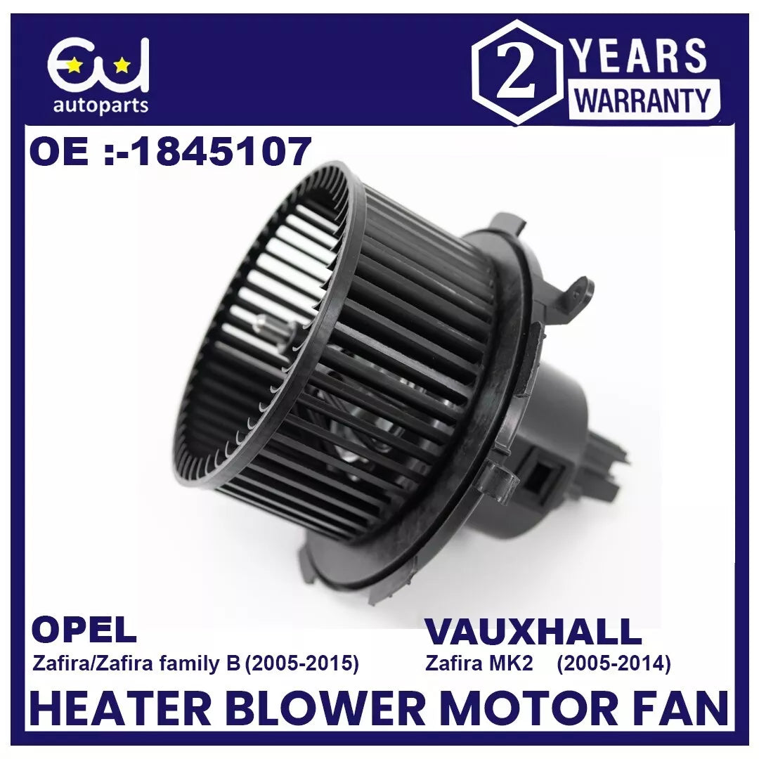 HEATER BLOWER MOTOR FAN FOR VAUXHALL OPEL ZAFIRA B / ZAFIRA FAMILY B A05 05-15