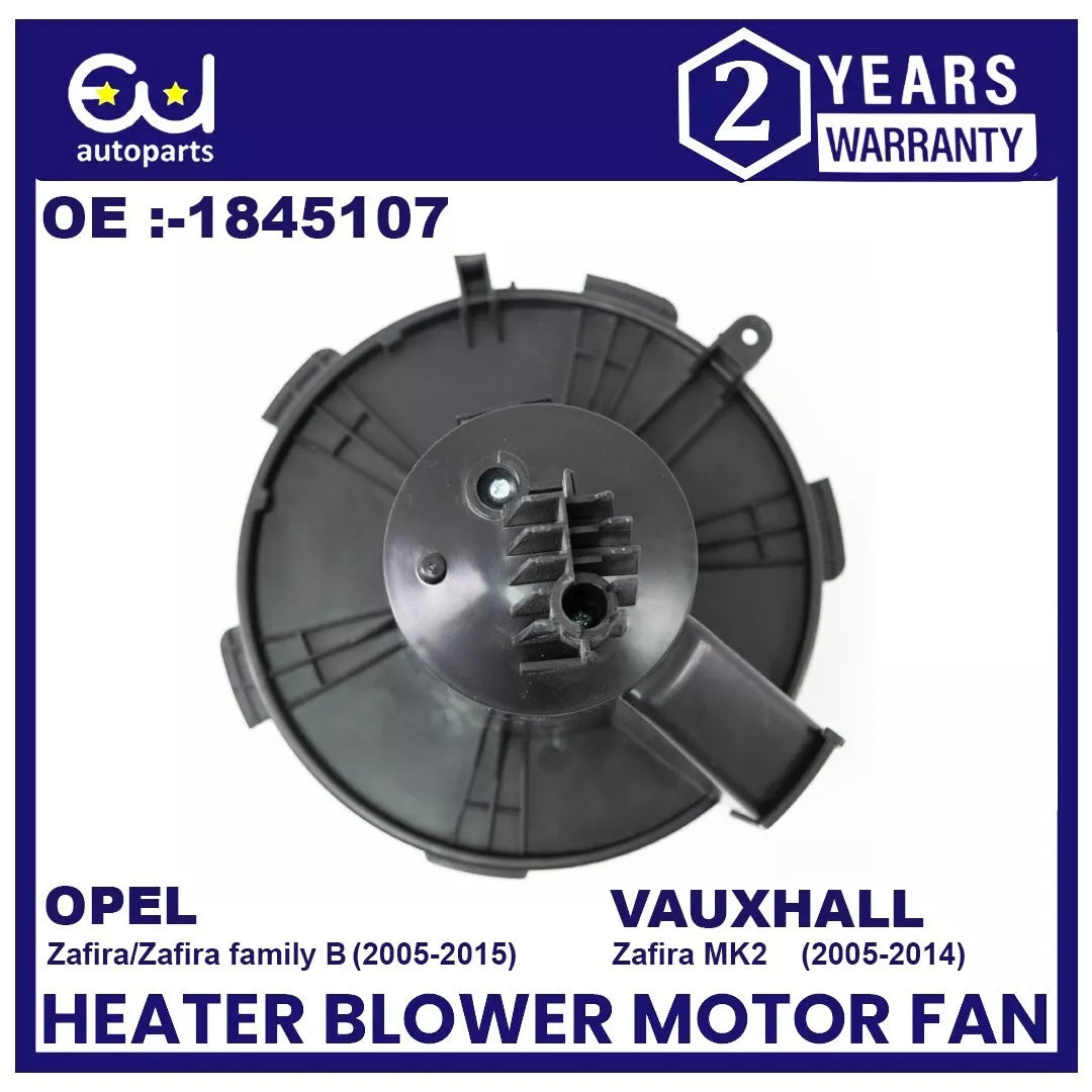 HEATER BLOWER MOTOR FAN FOR VAUXHALL OPEL ZAFIRA B / ZAFIRA FAMILY B A05 05-15