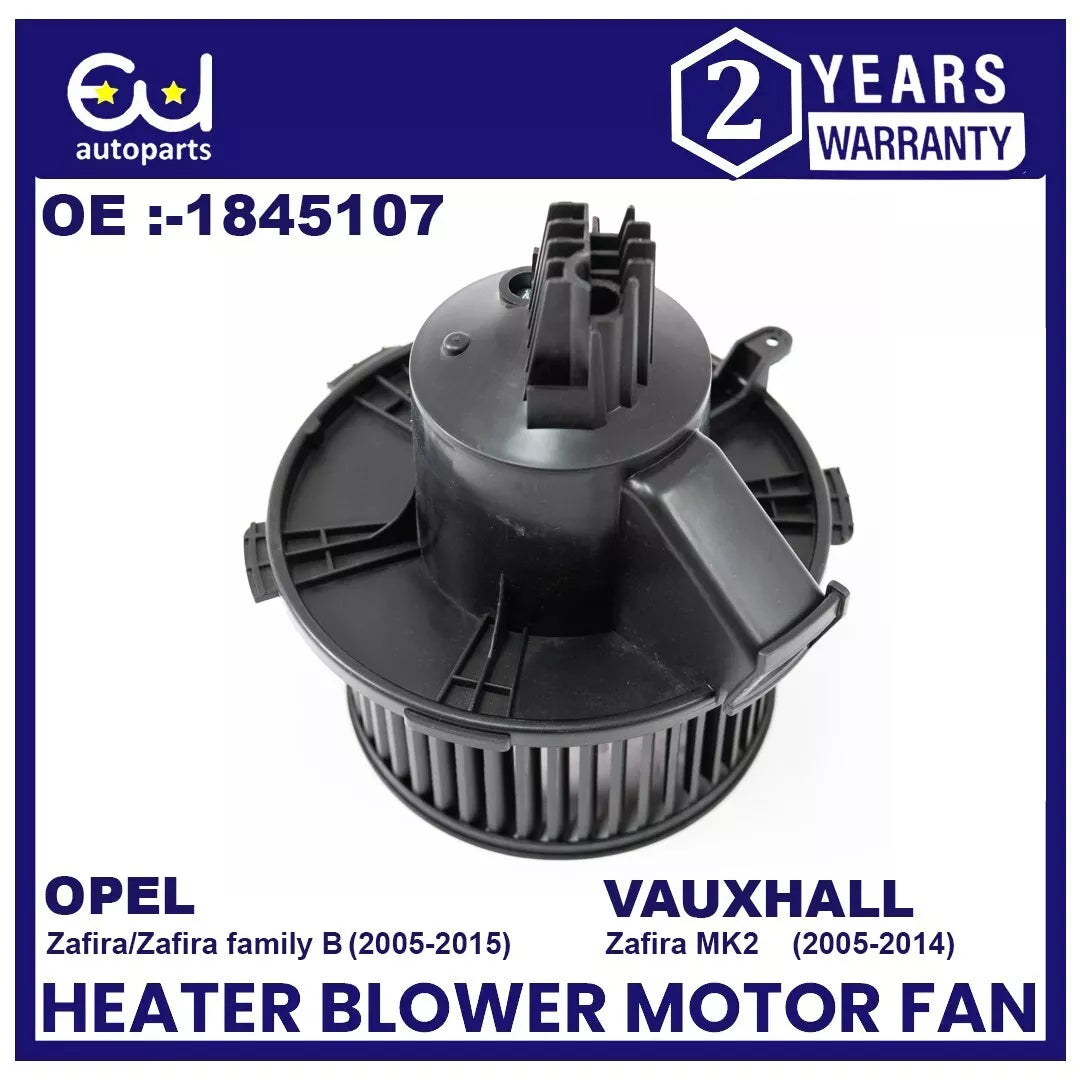 HEATER BLOWER MOTOR FAN FOR VAUXHALL OPEL ZAFIRA B / ZAFIRA FAMILY B A05 05-15