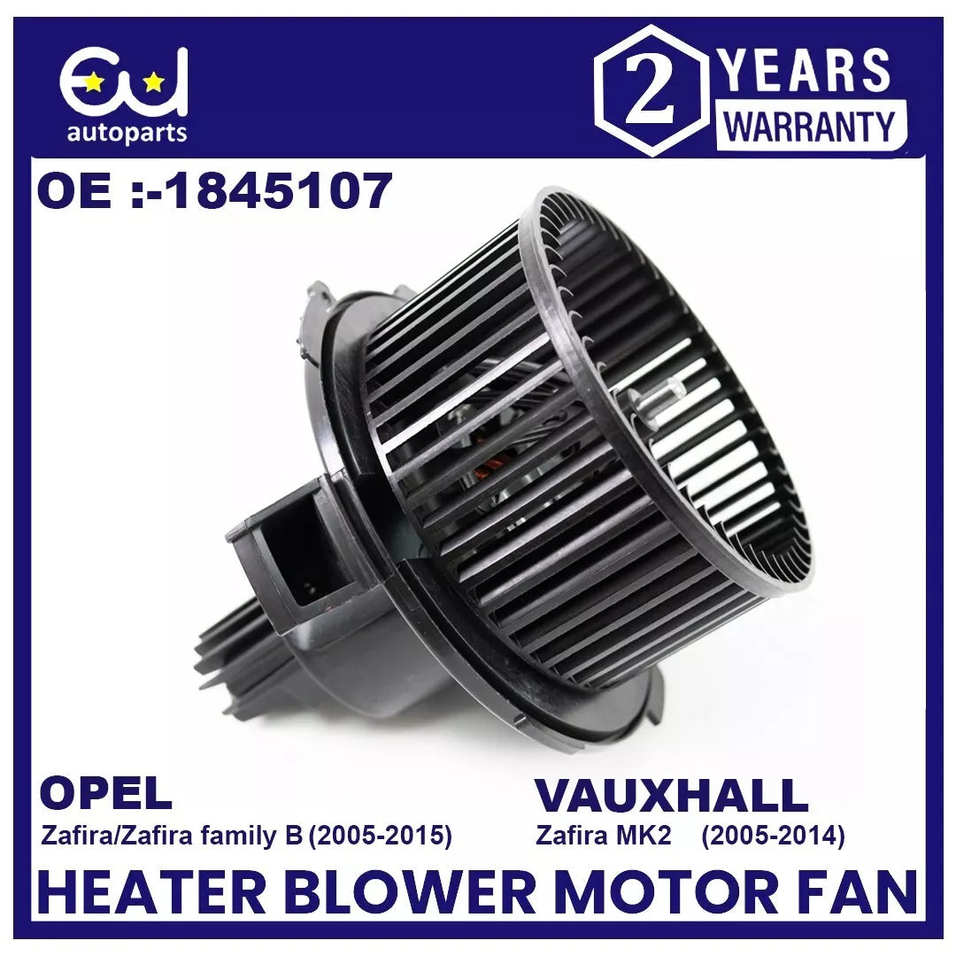 HEATER BLOWER MOTOR FAN FOR VAUXHALL OPEL ZAFIRA B / ZAFIRA FAMILY B A05 05-15