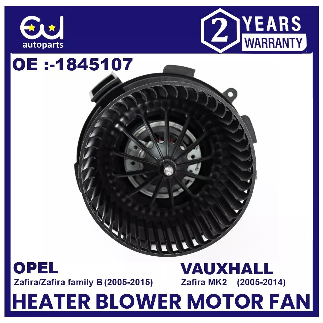 HEATER BLOWER MOTOR FAN FOR VAUXHALL OPEL ZAFIRA B / ZAFIRA FAMILY B A05 05-15