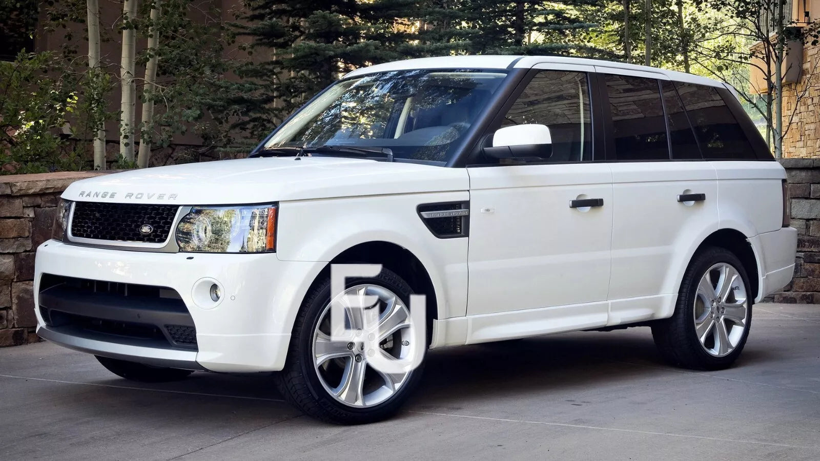 FOR RANGE ROVER SPORT L320 FRONT BUMPER TOW EYE COVER LIP SPOILER LR019169 10-13