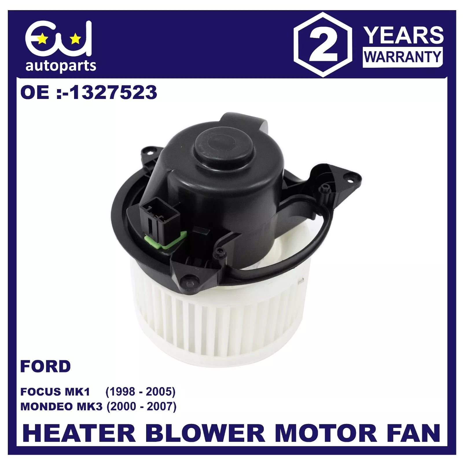HEATER BLOWER MOTOR FAN FOR FORD FOCUS MK1 MONDEO MK3 98-07 1327523 LHD