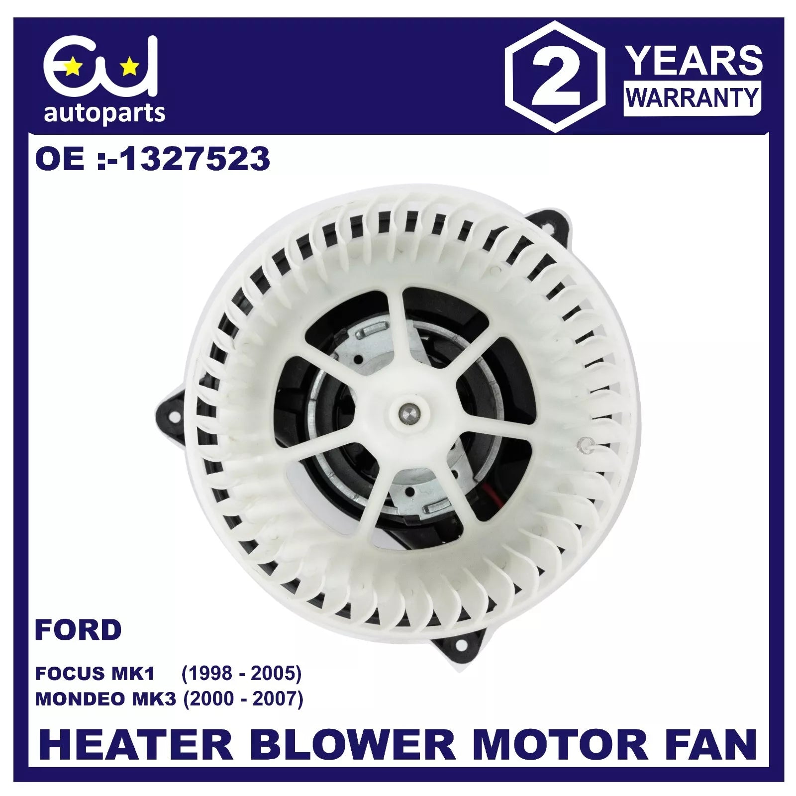 HEATER BLOWER MOTOR FAN FOR FORD FOCUS MK1 MONDEO MK3 98-07 1327523 LHD