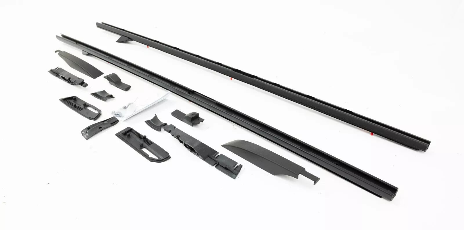 FOR LAND ROVER DISCOVERY 3 4 L319 ROOF RAILS RACK BARS BLACK FINISH OEM STYLE