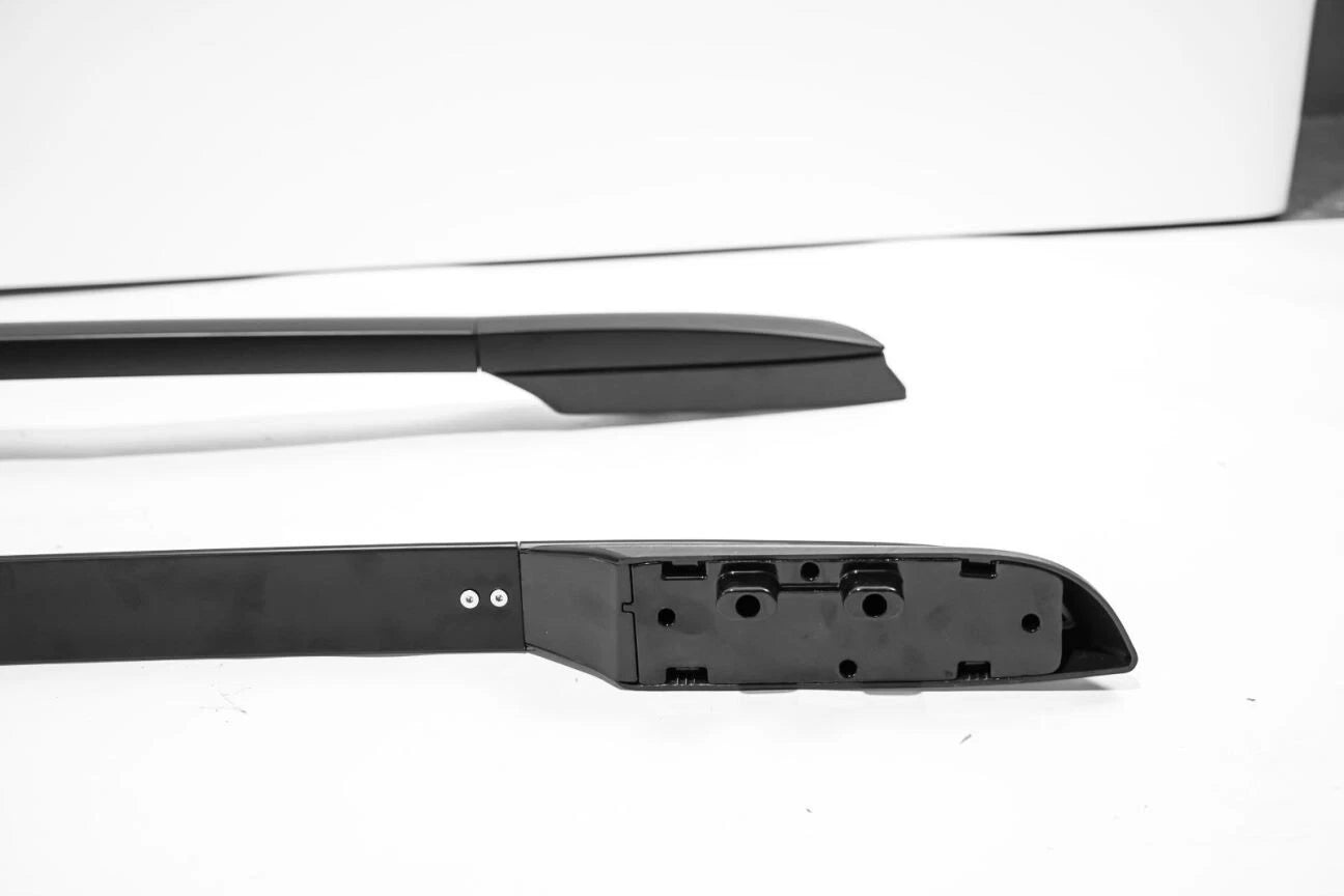 FOR TOYOTA RAV4 MK4 2012-2019 ROOF RAILS RACK BARS ALUMINIUM BLACK EUROPEN STYLE