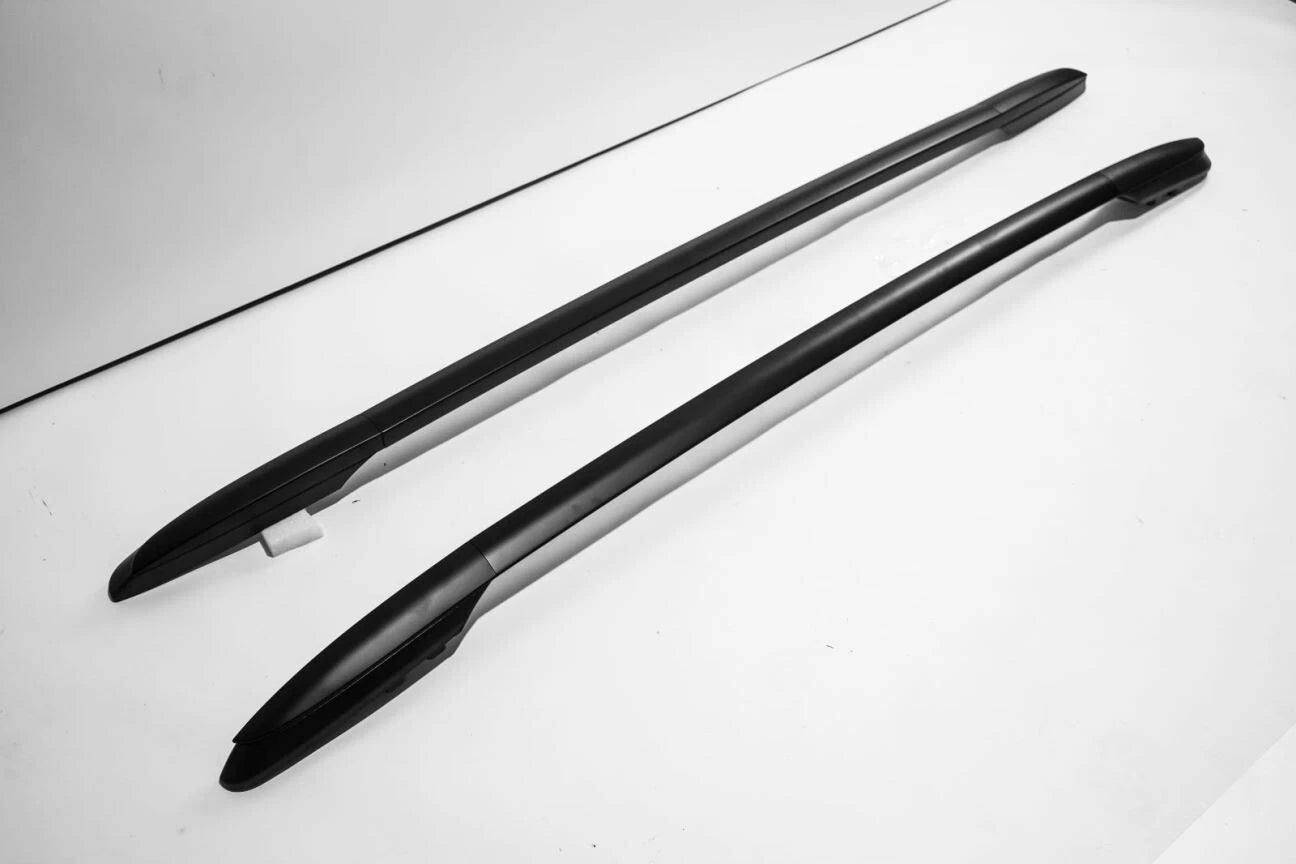 FOR TOYOTA RAV4 MK4 2012-2019 ROOF RAILS RACK BARS ALUMINIUM BLACK EUROPEN STYLE