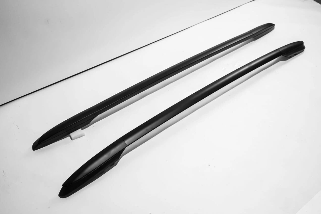 FOR TOYOTA RAV4 MK4 2012-2019 ROOF RAILS RACK BARS ALUMINIUM BLACK EUROPEN STYLE
