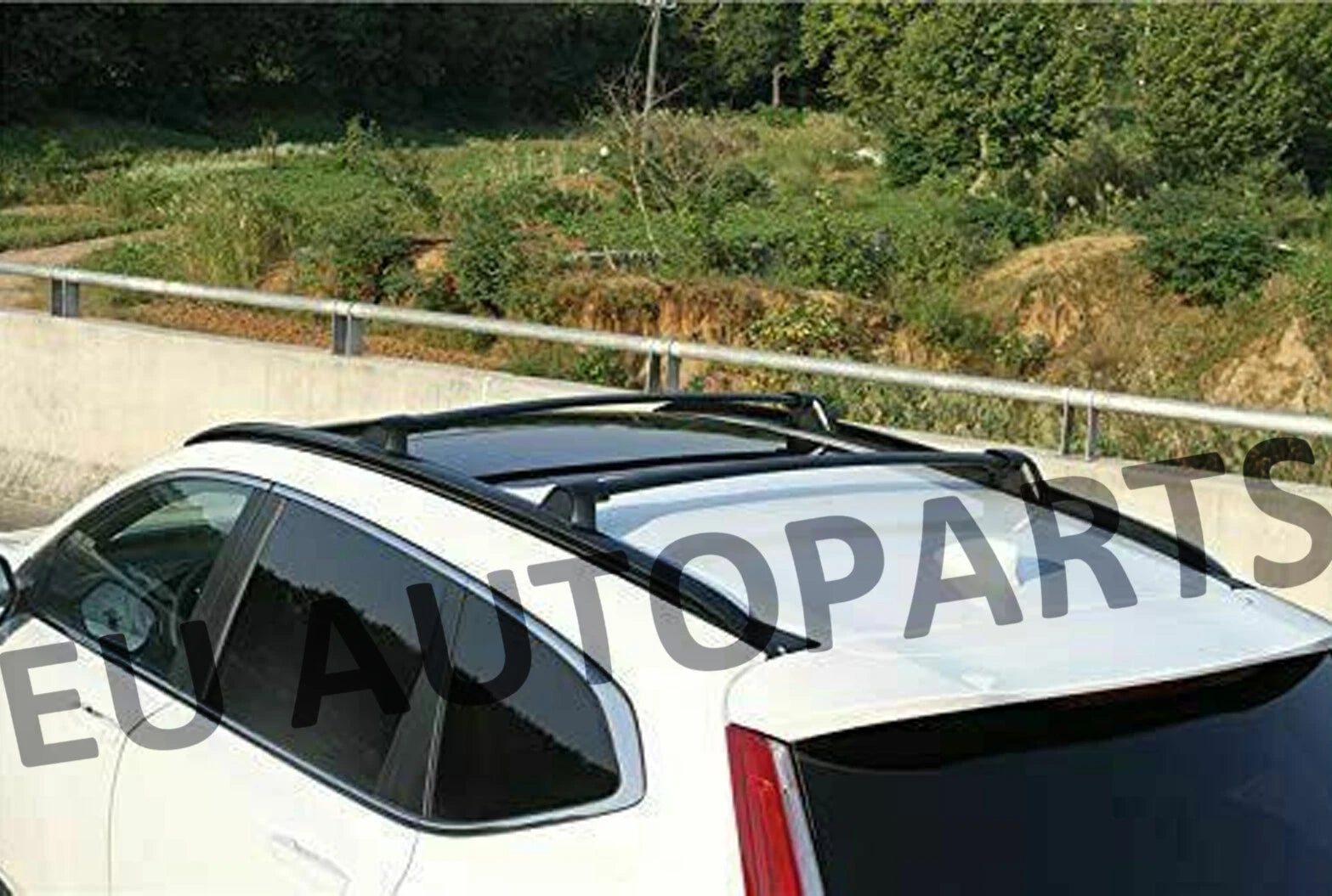 FOR HONDA CRV CR-V MK5 CROSS BARS ROOF RAILS RACK BAR 2016+ ALUMINIUM BLACK 100%
