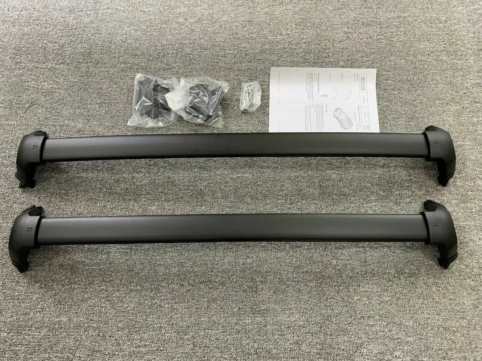 FOR HONDA CRV CR-V MK5 CROSS BARS ROOF RAILS RACK BAR 2016+ ALUMINIUM BLACK 100%