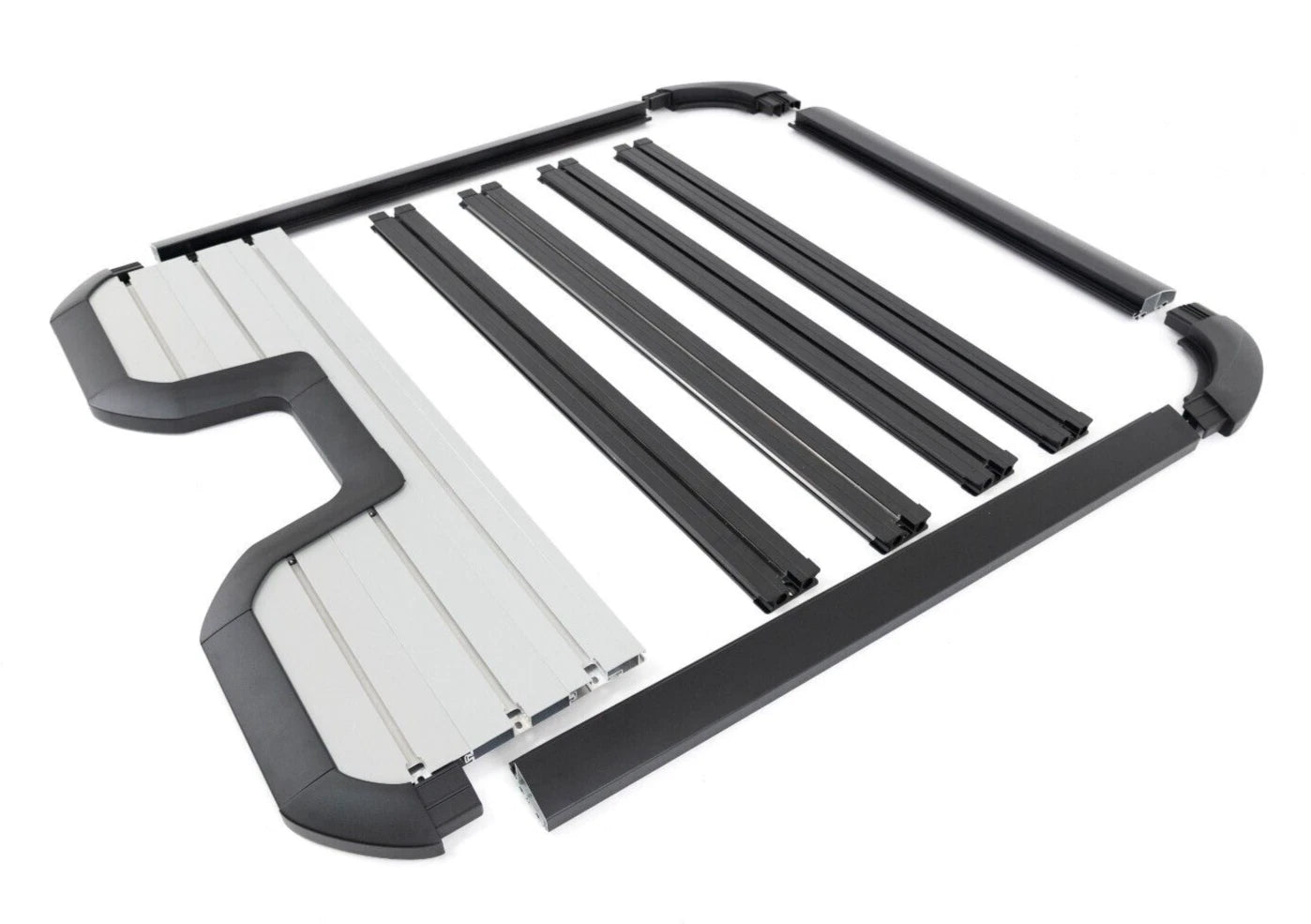 DEFENDER STYLE EXPEDITION ROOF RACK BASKET LUGGAGE BARS FOR FORD RANGER T7 11-22