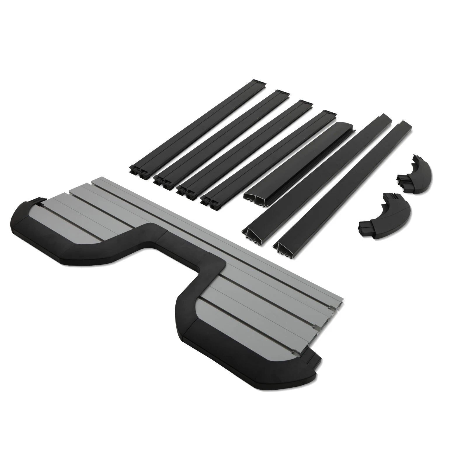 DEFENDER STYLE EXPEDITION ROOF RACK BASKET LUGGAGE BARS FOR FORD RANGER T7 11-22