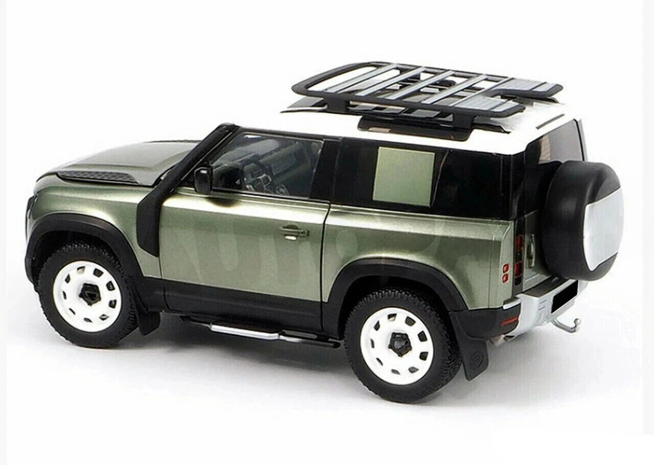 ROOF RACK RAIL CARGO CARRIER PLATFORM SILVER FOR LAND ROVER DEFENDER L663 90 20+