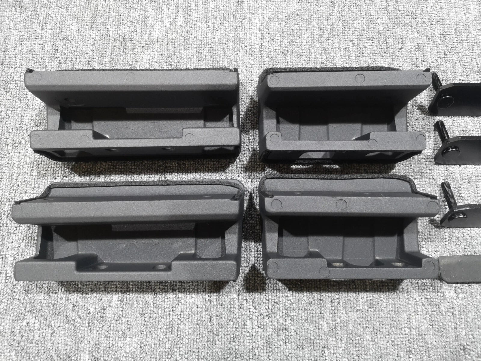 ROOF RACK RAIL CARGO CARRIER PLATFORM SILVER FOR LAND ROVER DEFENDER L663 90 20+