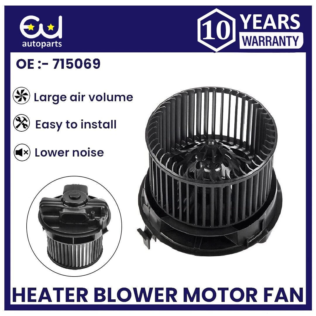 HEATER BLOWER MOTOR FAN FOR CITROEN C1 NEMO PEUGEOT 107 TOYOTA AYGO 2005-14 OEM