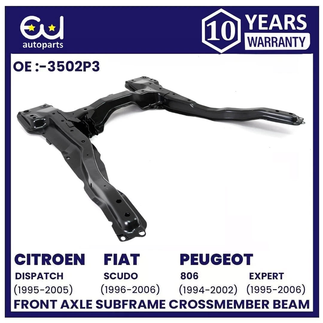 FRONT SUBFRAME CROSSMEMBER FOR PEUGEOT EXPERT 806 CITROEN DISPATCH FIAT SCUDO
