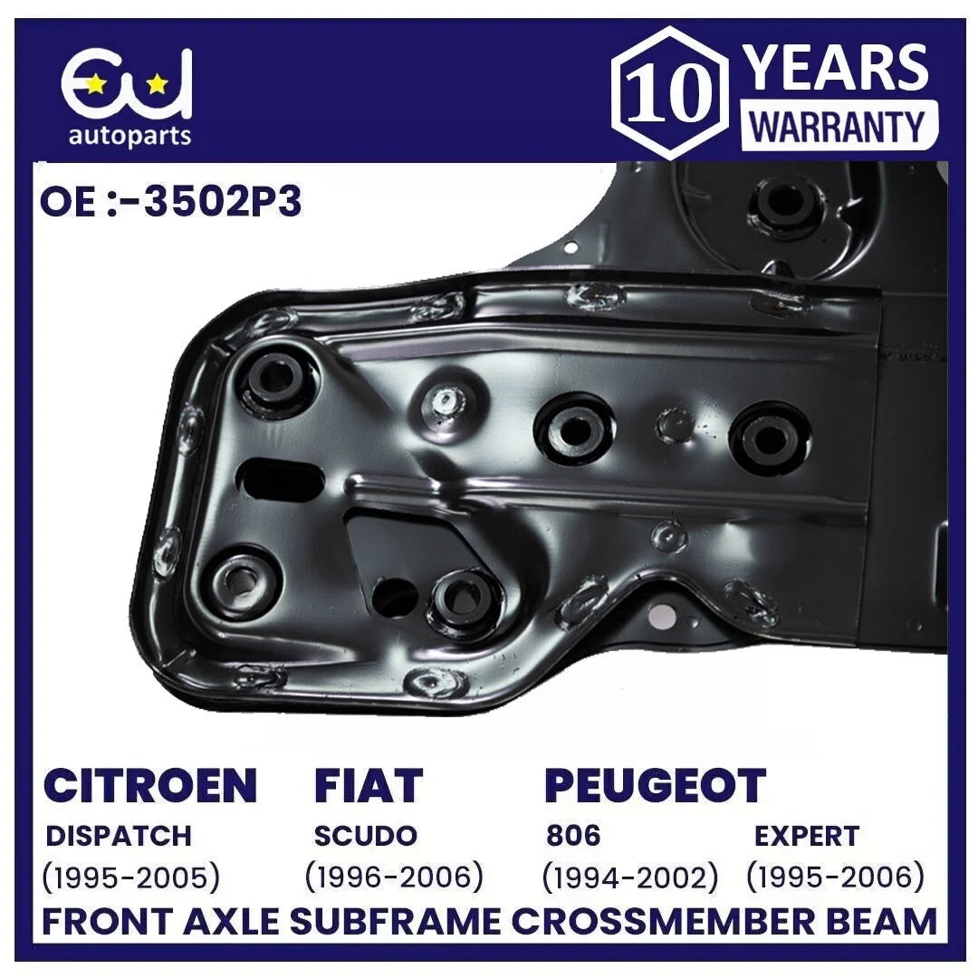 FRONT SUBFRAME CROSSMEMBER FOR PEUGEOT EXPERT 806 CITROEN DISPATCH FIAT SCUDO