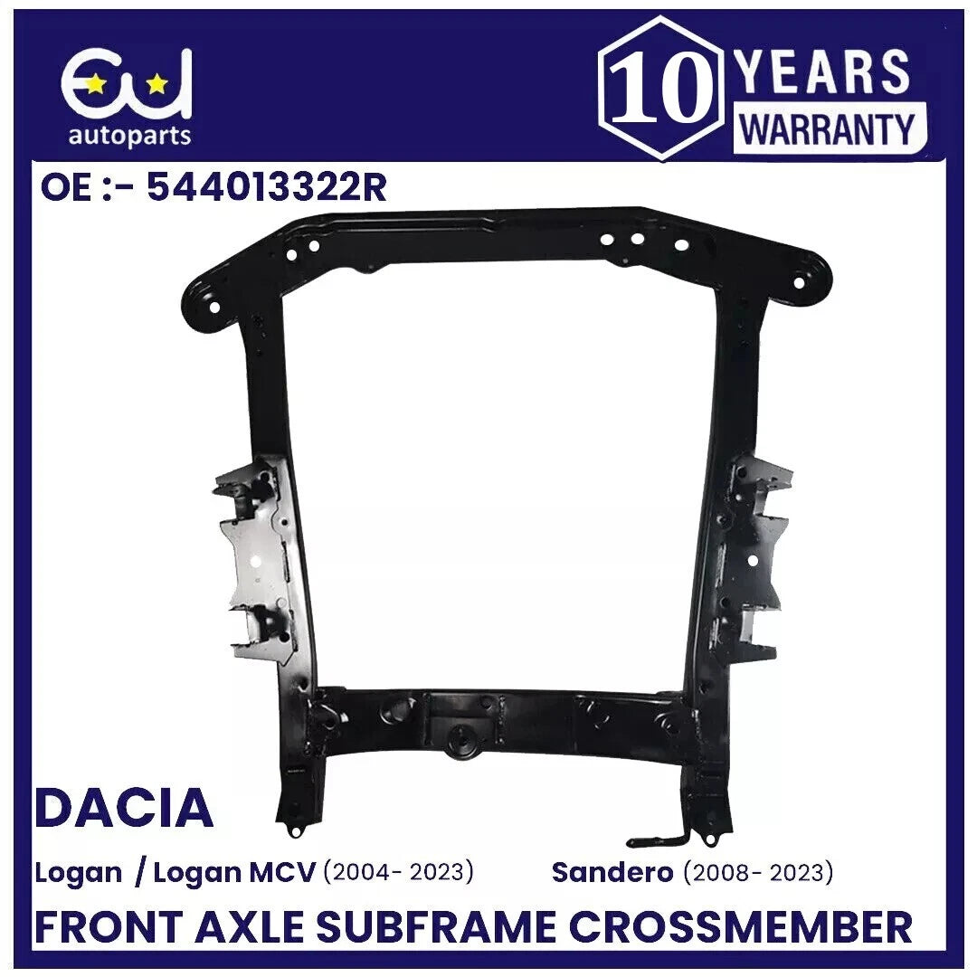 FRONT AXLE SUBFRAME CROSSMEMBER FOR RENAULT DACIA LOGAN MCV SANDERO 544013322R