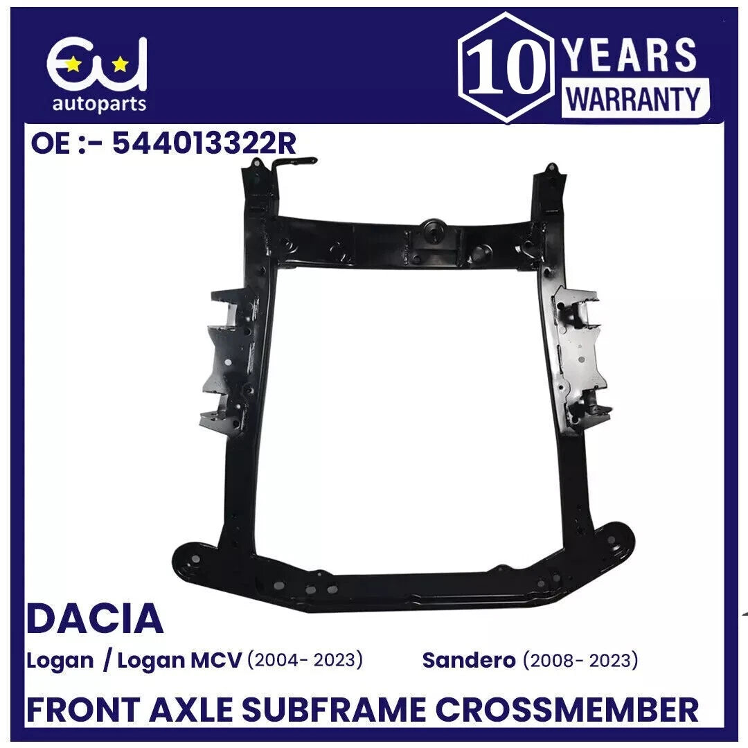 FRONT AXLE SUBFRAME CROSSMEMBER FOR RENAULT DACIA LOGAN MCV SANDERO 544013322R