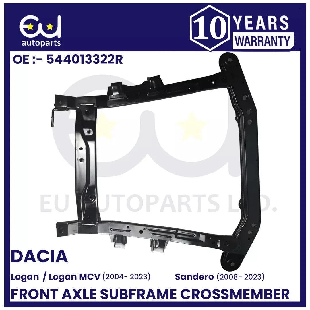 FRONT AXLE SUBFRAME CROSSMEMBER FOR RENAULT DACIA LOGAN MCV SANDERO 544013322R