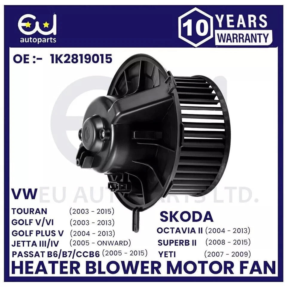 HEATER BLOWER MOTOR FAN FOR SEAT ALHAMBRA LEON ALTEA XL TOLEDO MK3 AUDI A3 Q3