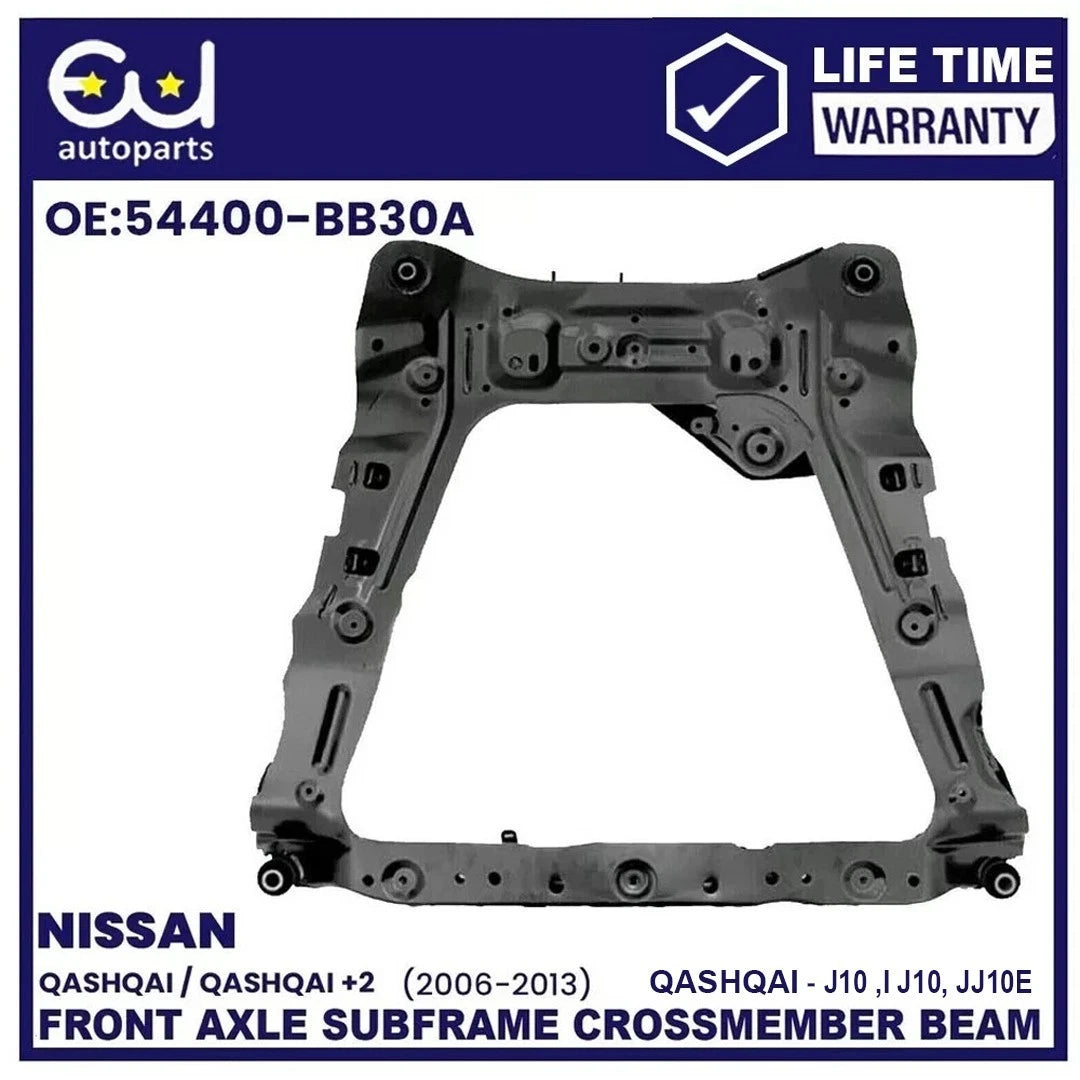 FRONT AXLE SUBFRAME CROSSMEMBER FOR NISSAN QASHQAI J10 1.5 DCI DSL 07-13 NO DPF