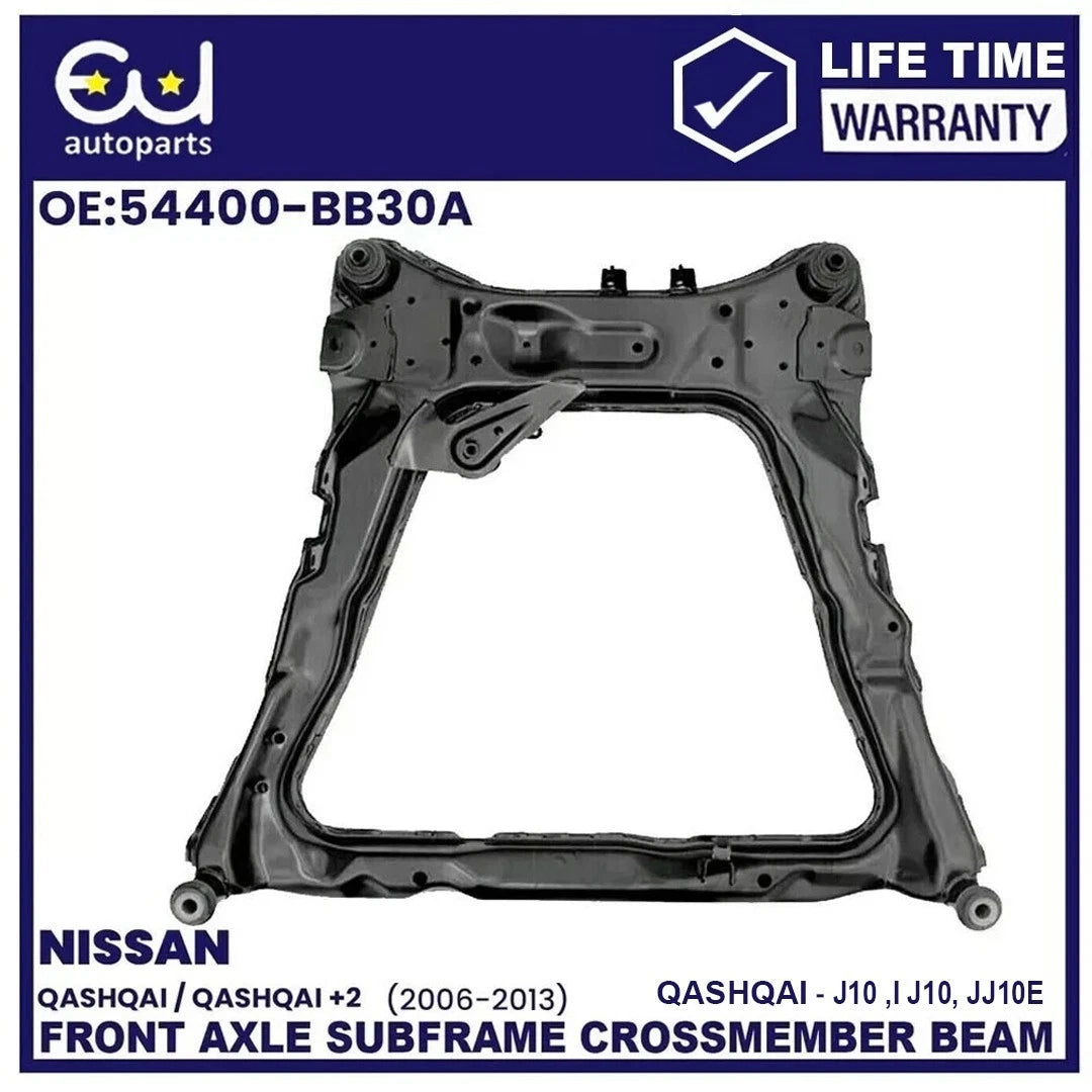 FRONT AXLE SUBFRAME CROSSMEMBER FOR NISSAN QASHQAI J10 1.5 DCI DSL 07-13 NO DPF
