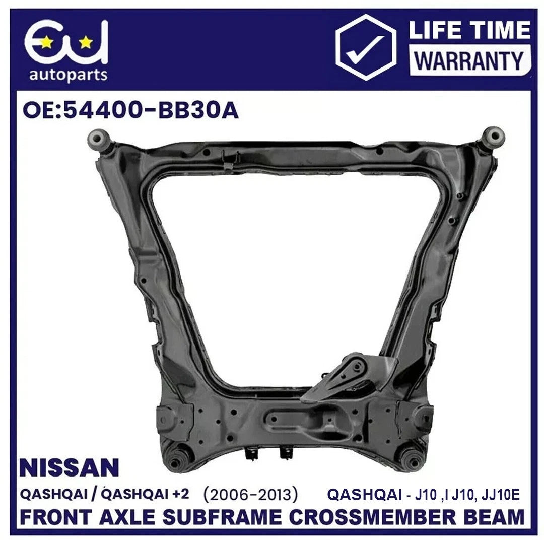 FRONT AXLE SUBFRAME CROSSMEMBER FOR NISSAN QASHQAI J10 1.5 DCI DSL 07-13 NO DPF