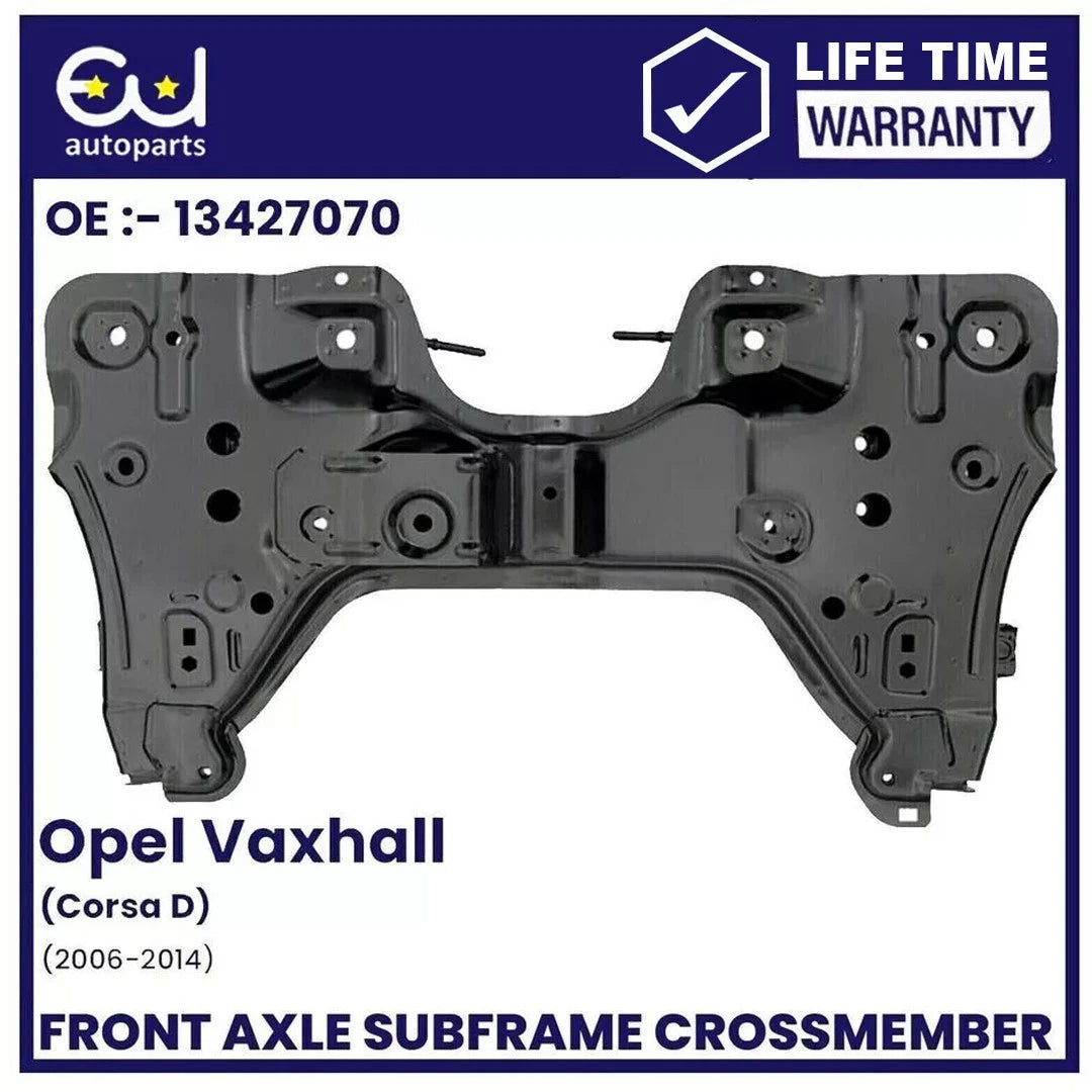 FRONT AXLE SUBFRAME CROSSMEMBER ENGINE FOR OPEL VAUXHALL CORSA D WITH BOLTS