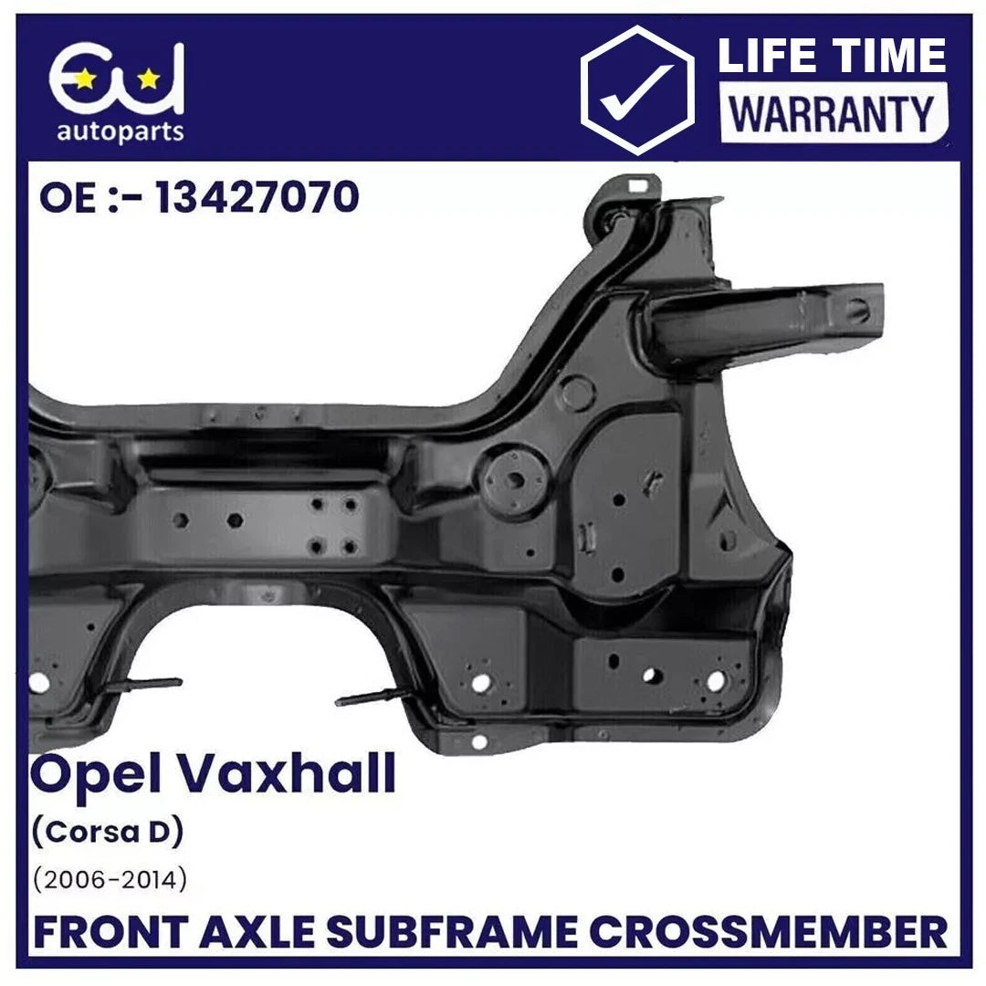FRONT AXLE SUBFRAME CROSSMEMBER ENGINE FOR OPEL VAUXHALL CORSA D WITH BOLTS