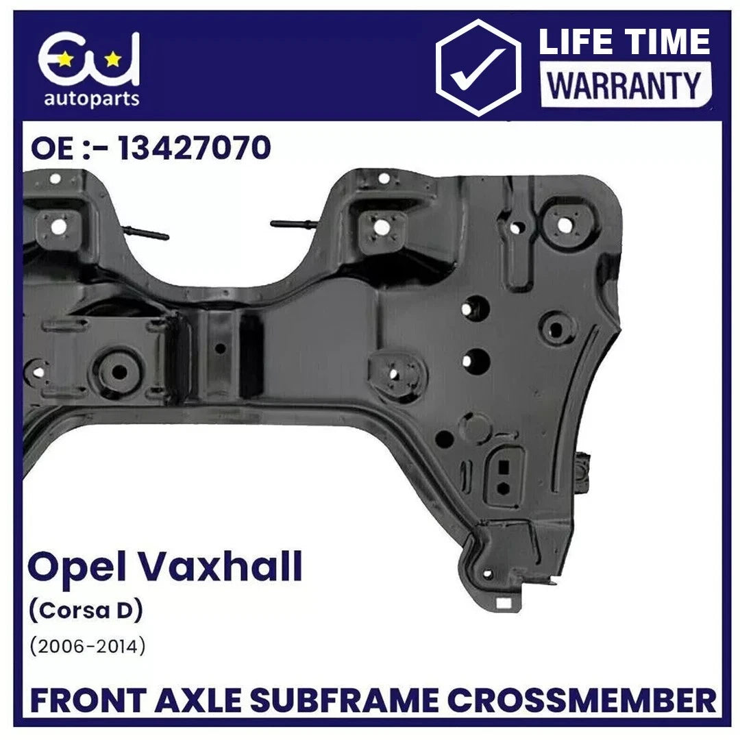 FRONT AXLE SUBFRAME CROSSMEMBER ENGINE FOR OPEL VAUXHALL CORSA D WITH BOLTS
