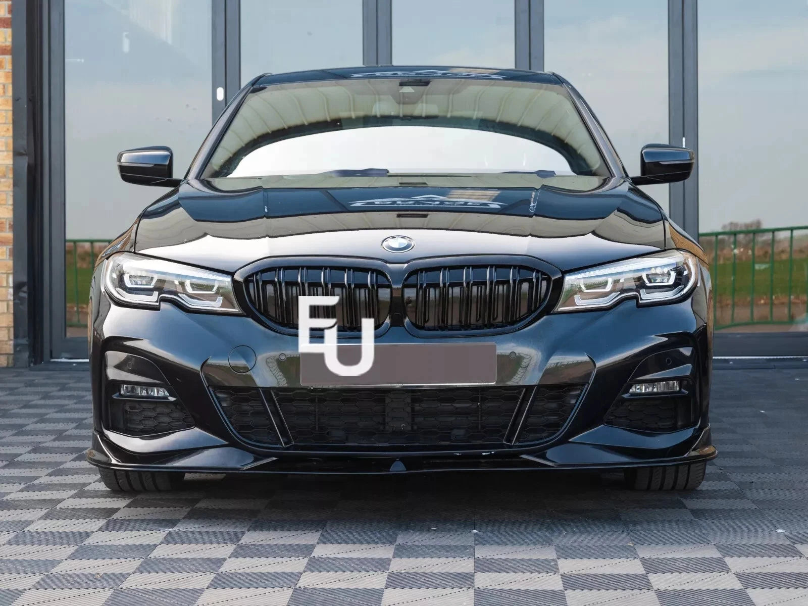 FOR BMW 3 SERIES G20 BODY KIT BODYKIT FRONT SPLITTER LIP REAR LED DIFFUSER SKIRT